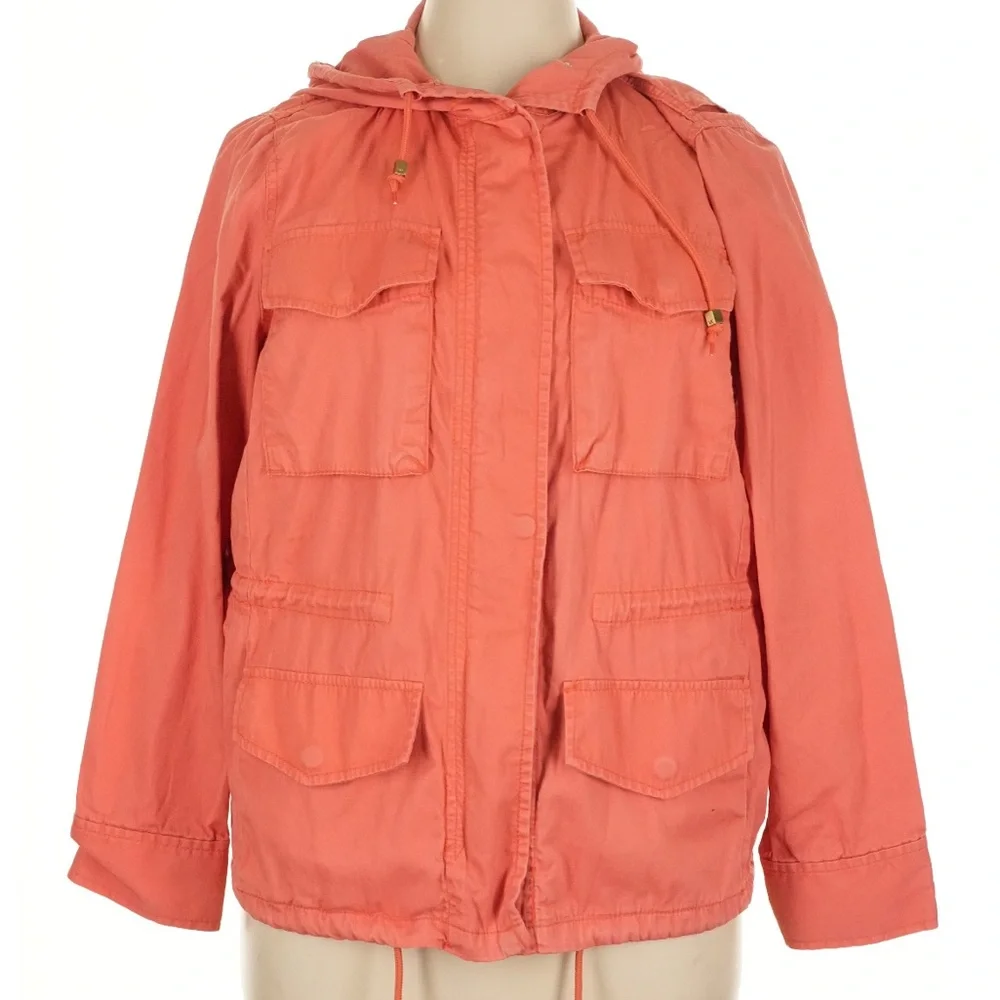 Michael Kors Coral Utility Jacket Size 1x